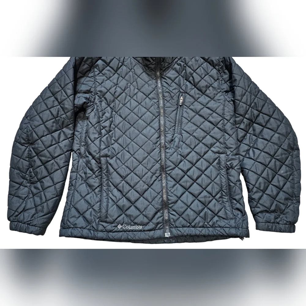 Columbia Women's Black Quilted/Puffer Core Interchange Jacket, Size Medium - Picture 3 of 13